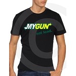 "My Gun" Men's T-Shirt Sizes SM-4XL Black-Grey